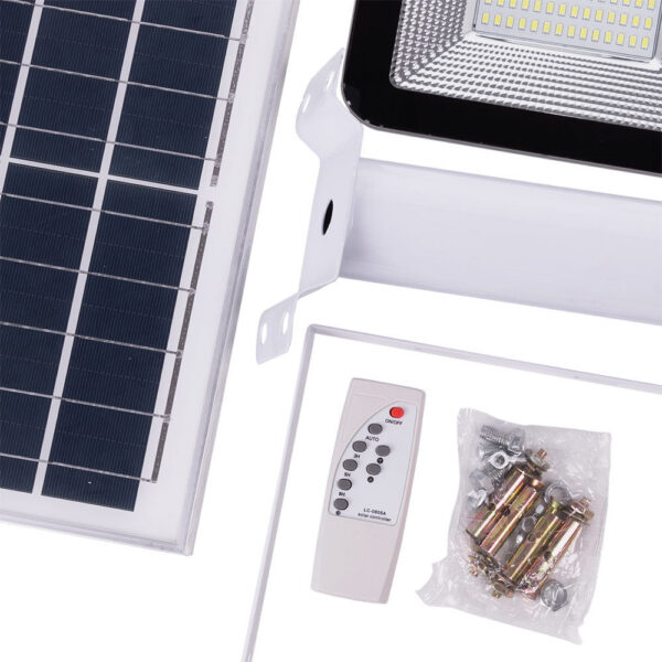 Farola LED Solar - Panel: 6V 150W Batería: 3,2V 15000MaH [HO-FAR-SOL-150W-CW]