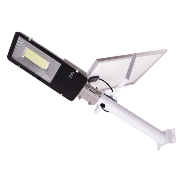 Farola LED Solar-Control Remoto- Dimable- Panel: 6V 200W Batería: 3,2V 20000MaH [HO-FAR-SOL-200W-CW]