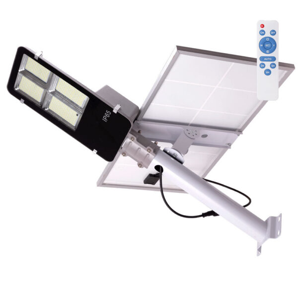 Farola LED Solar-Control Remoto- Dimable- Panel: 6V 300W Batería: 3,2V 30000MaH [HO-FAR-SOL-300W-CW]