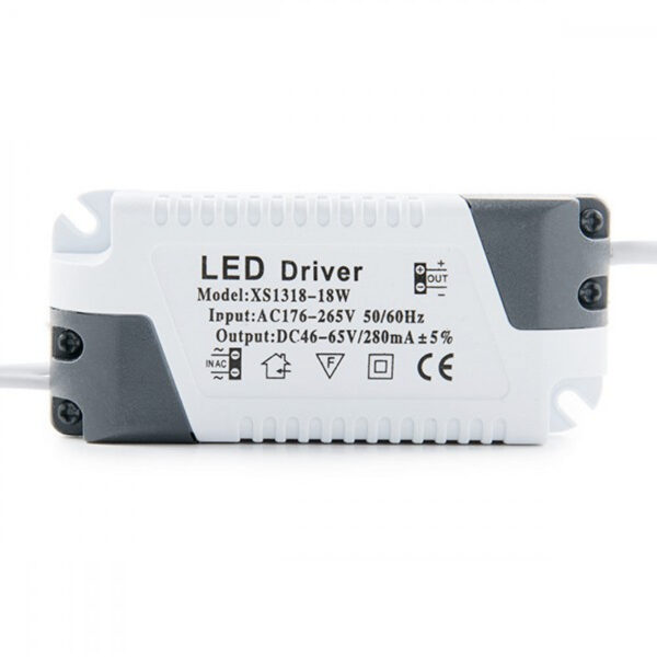 Placa LED 18W 1800Lm 6000ºK Cuadrada 40.000H [HO-GP-LZ-6]