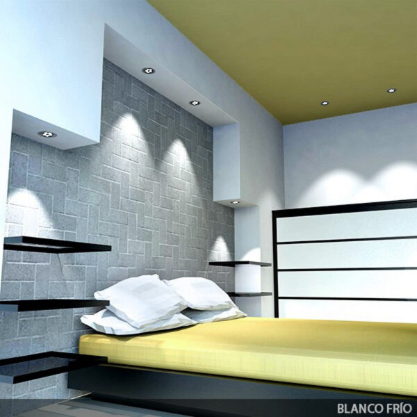 Foco Downlight LED 9W 900Lm 6000ºK Circular 40.000H [HO-LEDDOWN-9W-CW]