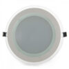 Foco Downlight LED 18W 1800Lm 6000ºK Circular   Cristal Ø200Mm 40.000H [HO-MB01-O-18W-CW]