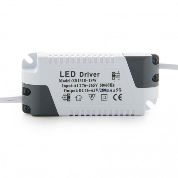 Foco Downlight LED 18W 1800Lm 6000ºK Cuadrado   Cristal 40.000H [HO-MB02-18W-CW]