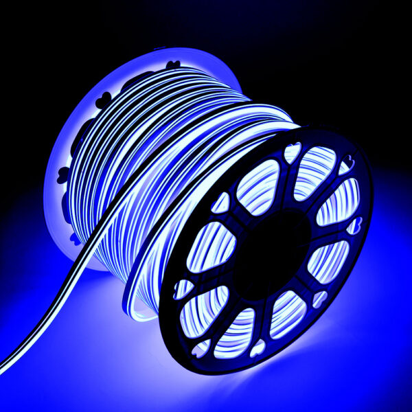 Tira LED Manguera "Neon Flex" 6W 6000ºK 220VAC 8x18mm Doble 120xSMD2835 6W/M x1M 40.000H  [HO-NSPVC8x16DOY220CW]