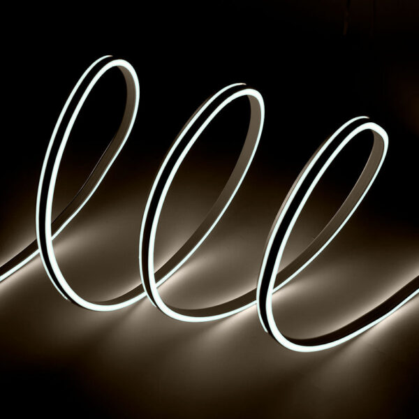 Tira LED Manguera "Neon Flex" 6W 6000ºK 220VAC 8x18mm Doble 120xSMD2835 6W/M x1M 40.000H  [HO-NSPVC8x16DOY220CW]