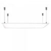 Panel LED Superslim 42W 2.650Lm 6000ºK 120x30Cm 40.000H [HO-PAN120030042W-CW]
