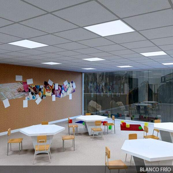 Panel LED Superslim 36W 3.623Lm 6000ºK 60x60Cm UGR19 Marco Blanco 40.000H  [HO-PANMB59559536W-CW]