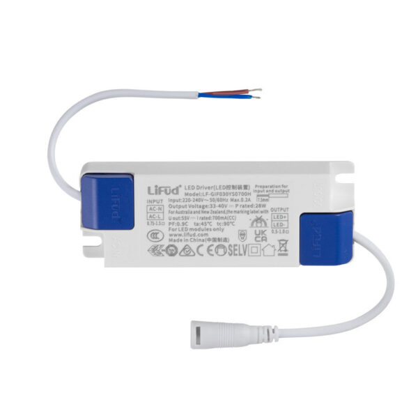 Panel LED 28W 2800Lm 6000ºK 60X30Cm 40.000H  Driver Lifud [HO-PBD-3060-LI-CW]
