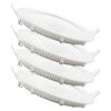 Pack 4 Placas LED 9W 900Lm 6000ºK 40.000H [HO-PLCIR9W-CW-4PK-AP]