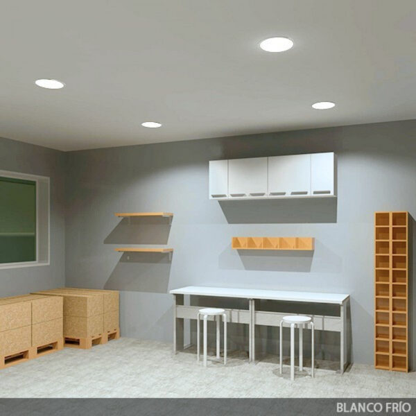 Placa LED 25W 2500Lm 6000ºK Circular 40.000H [HO-RDP16-25W-CW]