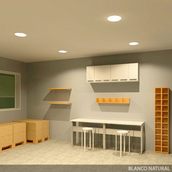 Placa LED 25W 2500Lm 6000ºK Circular 40.000H [HO-RDP16-25W-CW]