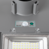 Luminaria Solar LED 150W 15000Lm 6000ºK IP67 Panel: 6V 18W Batería: 3,2V 15000MaH Gris
