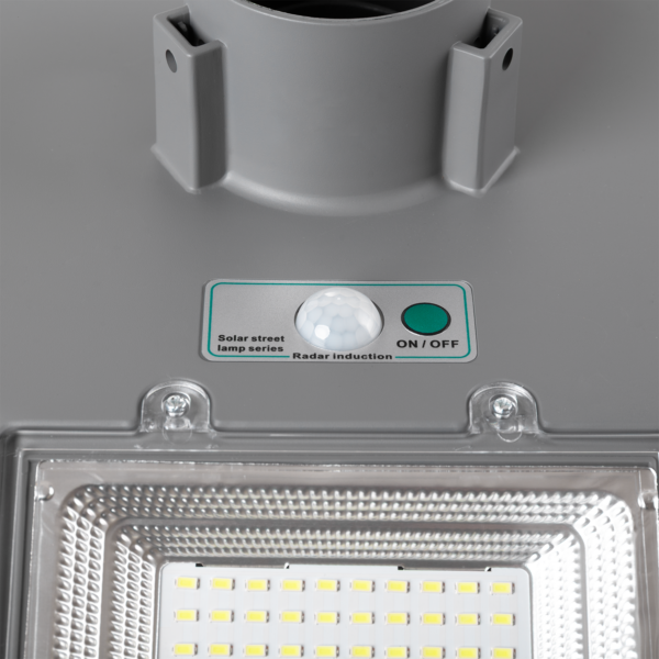 Luminaria Solar LED 150W 15000Lm 6000ºK IP67 Panel: 6V 18W Batería: 3,2V 15000MaH Gris