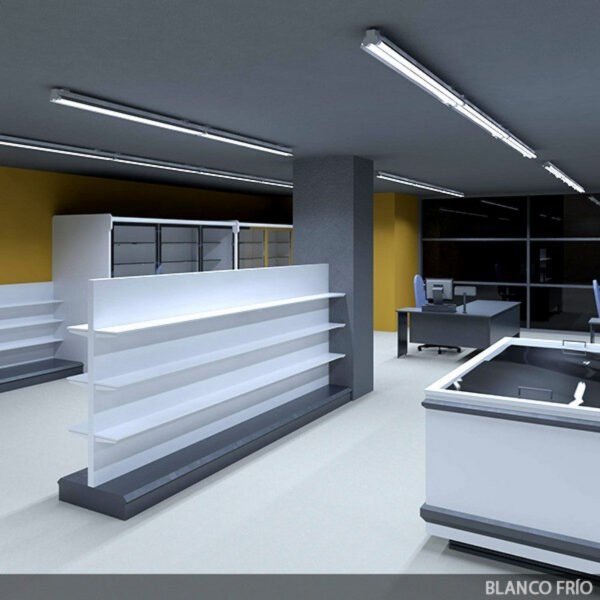 Tubo LED T8 23W 2760Lm 6000ºK 150Cm Cabeza Rotatoria 60.000H [HO-T8RDDG23W-CW-O]