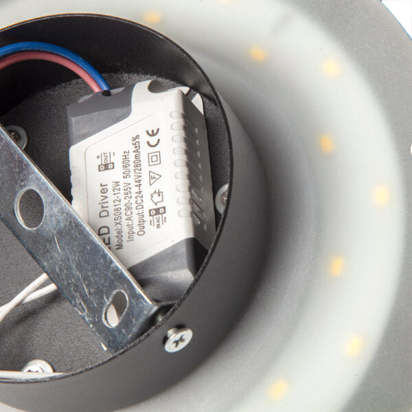 Aplique LED 18W  1377Lm 4200ºK Luna 40.000H [HO-WL-LUNA-18W-B-W]