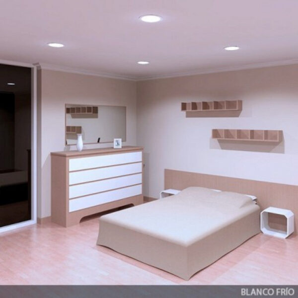 Pack 2 Placas LED 18W 1800Lm 6000ºK Circular 40.000H [JL-GP-LZ-3-M-CW-PK2-AP]