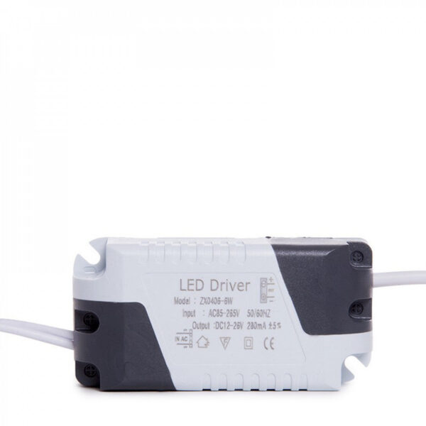 Placa LED 6W 600Lm 6000ºK Cuadrada 40.000H [JL-GP-LZ-4]