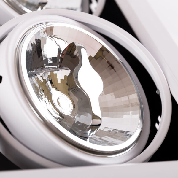 Foco Downlight Cardan LED 24W 2.400Lm 6000ºK CREE RA►90 40.000H [JW-CAR-LED-2x12W-CW]