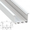 ll_10_0124_20_0 Perfil Aluminio Tipo INSO 2,02M - Anodizado Plata