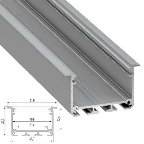 ll_10_0124_20_1_92887285-4ab4-4233-8928-69720e6bf1a3 Perfil Aluminio Tipo INSO 2,02M - Anodizado Plata