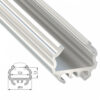 Perfíl Aluminio Tipo MICO 2,02M - Bruto