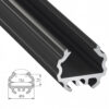 Perfíl Aluminio Tipo MICO 2,02M - Bruto