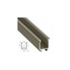 Perfíl Aluminio Tipo W 2,02M - Bruto