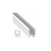 Perfíl Aluminio Tipo W 2,02M - Bruto
