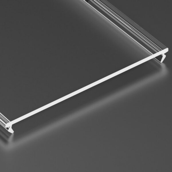 ll_11_2093_20_0 Difusor SUPERWIDE PMMA Perfiles LARGO,inLARGO 2,02M - Transparente