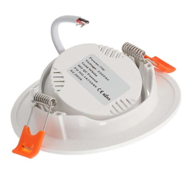 Foco Downlight Circular LED 7W 630Lm 6000ºK 40.000H [LM-4203-CW]