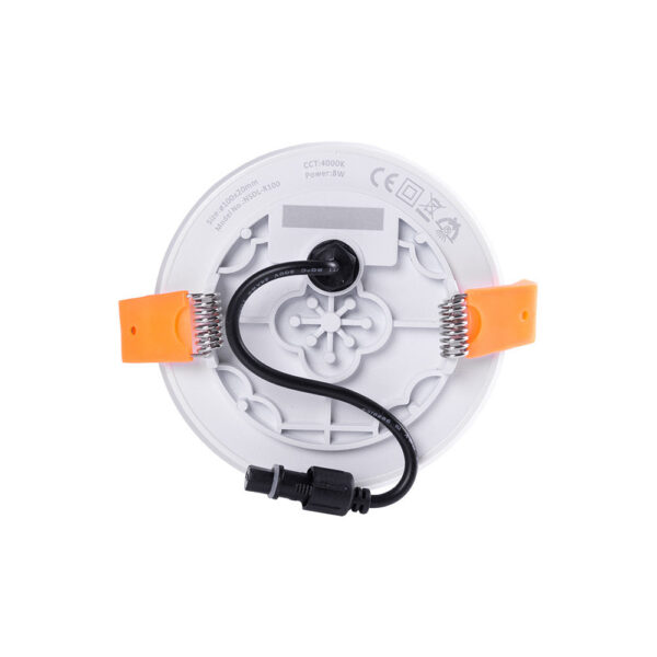 lum_nsdl_r100_3 Placa LED 8W 569Lm 4200ºK Circular sin Marco 40.000H [LUM-NSDL-R100-W