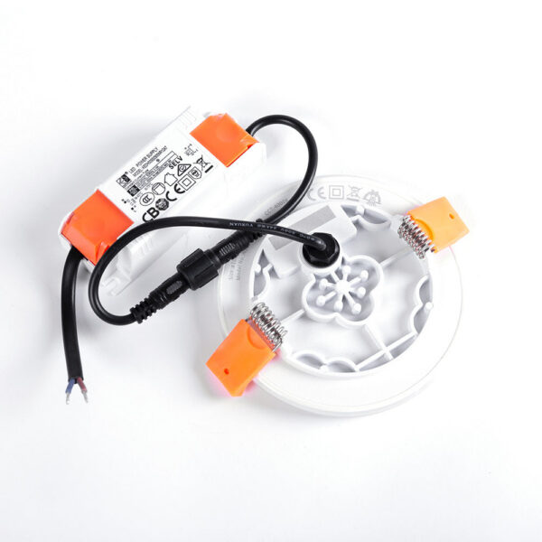 lum_nsdl_r100_5 Placa LED 8W 569Lm 4200ºK Circular sin Marco 40.000H [LUM-NSDL-R100-W