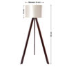 Lámpara de Suelo  "Qinhuangdao-1" [OPV-780SGN3434]