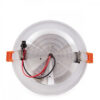 Foco Downlight LED 12W 1.100Lm 6000ºK 40.000H [PCE-DL12W-CW]