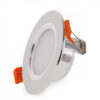Foco Downlight LED 5W 400Lm 6000ºK Aro Plateado 40.000H [PCE-DL5W-P-CW]