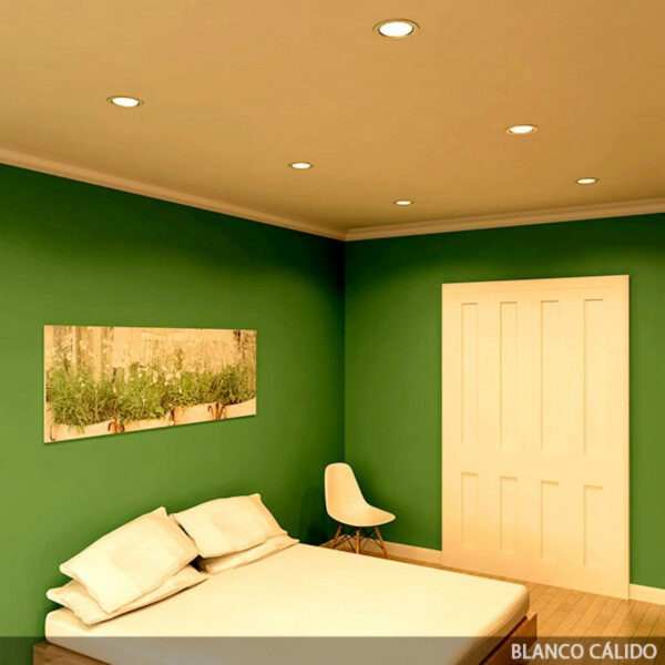 Foco Downlight LED 9W 800Lm 6000ºK 40.000H [PCE-DL9W-CW]