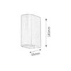 Aplique Exterior RABALUX "Chile" 2xGU10 IP44 [RAB-8019]