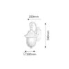 Aplique Exterior RABALUX "Sydney" 1xE27 IP23 [RAB-8387]
