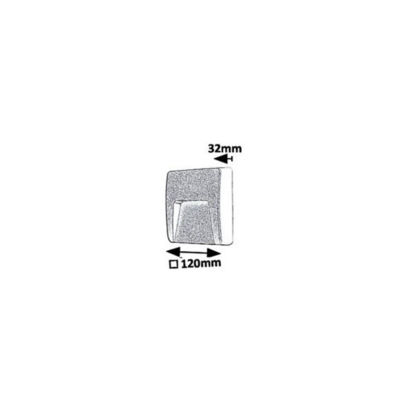 Aplique Exterior RABALUX "Trento" LED 100Lm 3W 100Lm IP65 [RAB-8893]