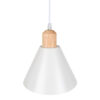 Lámpara Colgante "Heidi"  [SKD-P208-3-W]