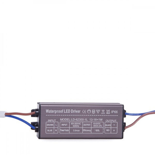 Foco Downlight LED 18W 1.620Lm 6000ºK IP65 Baños/Cocinas 50.000H [SL-DLFS06-18W-CW]