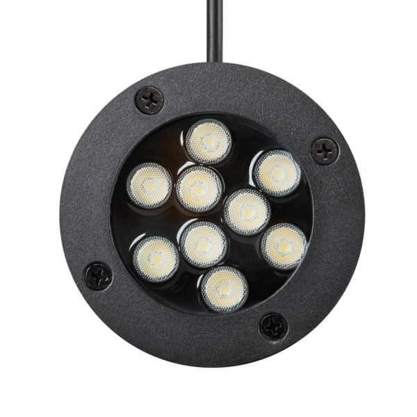Foco LED Empotrable 9W 810Lm Ø90mm 85-265VAC IP67 60º 6000K [SL-JGD02-9W-CW]
