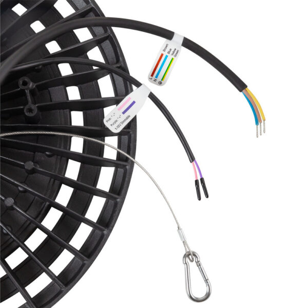 Campana LED 100W 18.000Lm 6000ºK Osram IP65 Regulable 0-10V 100.000H [1916-HVUFO100W-H-CW]