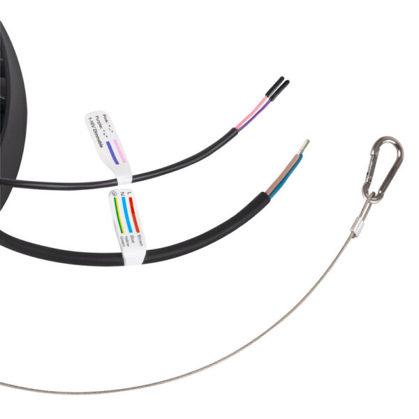 Campana LED 150W ( 90W-120W-150W ) 27000Lm Driver Lifud Regulable 1-10V Chip Philips CW 6000ºK 90º [1916-NS-HB150W-S-CW]