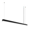 Luminaria Lineal LED Philips 2835 150Cm 50W 2700ºK IP40 Acabado Negro  Superficie/ Suspendida