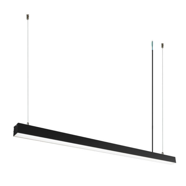 Luminaria Lineal LED Philips 2835 150Cm 50W 2700ºK IP40 Acabado Negro  Superficie/ Suspendida