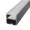 Luminaria Lineal LED Philips 2835 150Cm 50W 2700ºK IP40 Acabado Negro  Superficie/ Suspendida