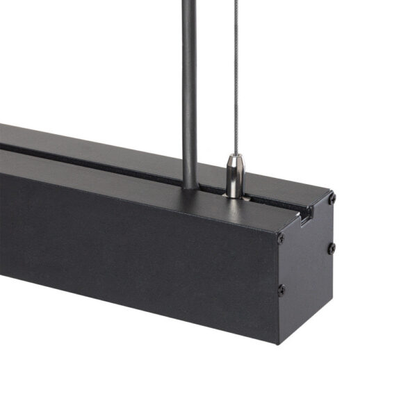 Luminaria Lineal LED Philips 2835 150Cm 50W 2700ºK IP40 Acabado Negro  Superficie/ Suspendida