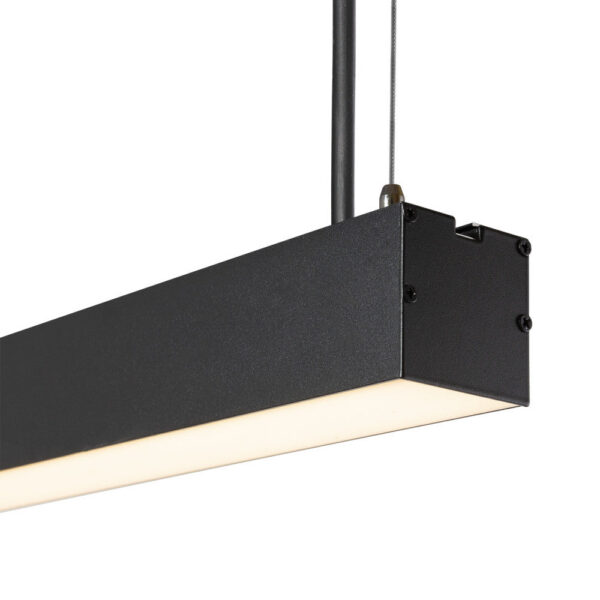Luminaria Lineal LED Philips 2835 150Cm 50W 2700ºK IP40 Acabado Negro  Superficie/ Suspendida
