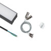 Luminaria Lineal LED Philips 2835 150Cm 50W 2700ºK IP40 Acabado Negro  Superficie/ Suspendida